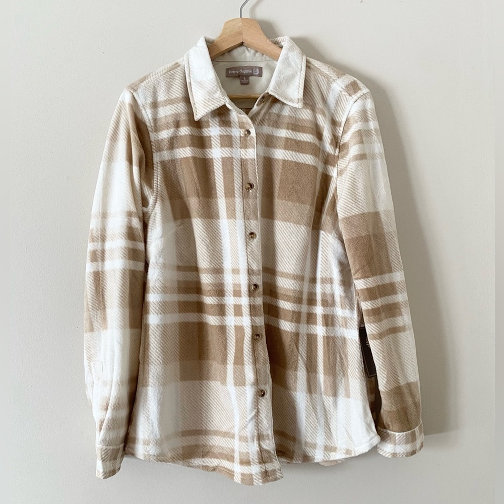Victory  Outfitters • Plaid Fleece Button Down